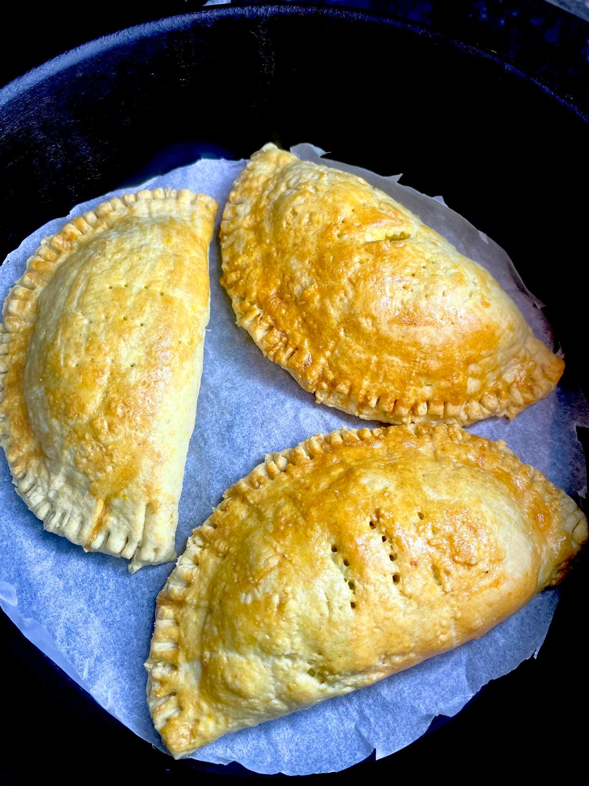 learn how to make this crunchy and flaky Nigerian chicken pie recipe with air fryer