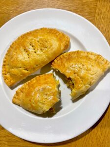 your delicious Nigerian chicken pie is ready