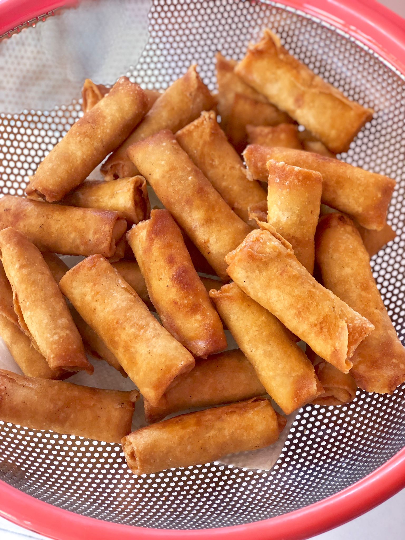 perfect crispy Nigerian spring rolls