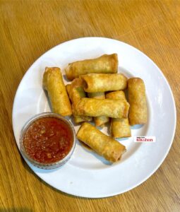 crispy and crunchy spring rolls