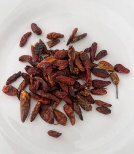dry chili pepper